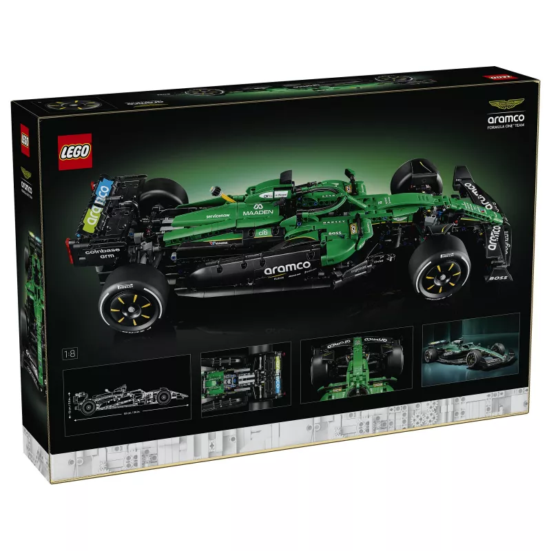LEGO Technic Aston Martin Aramco AMR25 F1 Car 42240