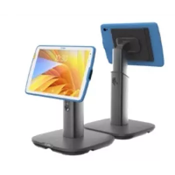 Zebra ET4X 10-Inch Point-of-Sale (POS) Charging Cradle for ET40, ET45 - Table Mount - Black