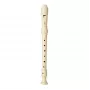 Yamaha YRS-24B Soprano Recorder Baroque Fingering C Key ABS Resin Dark Brown
