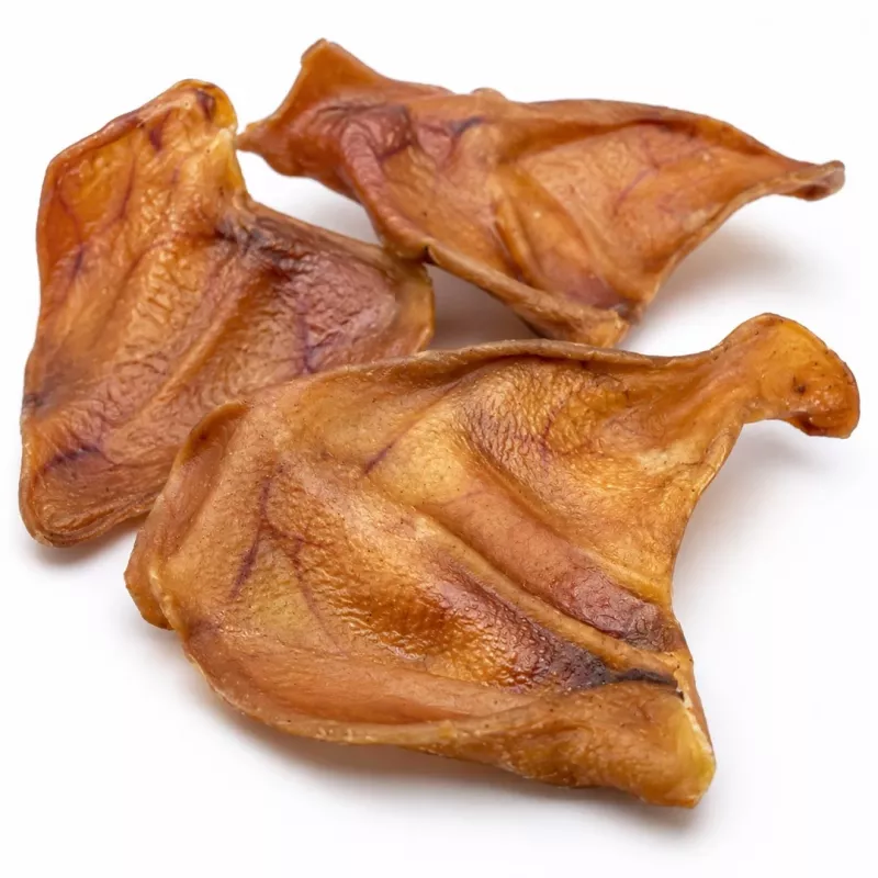 PETITTO Pork Ear Dog Treat 10 Pieces 40g