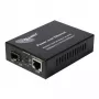 ALLNET PoE Media Converter 10/100/1000Base-T to 1000Base-SX/LX SFP Mini-GBIC, Single/Multi-Mode, 15.4W/30W PoE, ALL-MC202P-SFP1-PoE