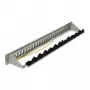 Synergy 21 Keystone Patch Panel 24-Port 1U Light Grey V4 with Cable Clamp