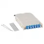 EFB Elektronik FTTH Module Insert for FTTH-BGT, 12 Port LC with OS2 Ceramic Couplers