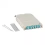 EFB-Elektronik FTTH Module Insert for FTTH-BGT, 12 Port LC with OM4 Ceramic Couplings