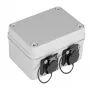 EFB Elektronik NWSZ 53730.1V2 IP67 Housing with 2xRJ45 Ports Cat.6A and 2xM16 Cable Glands