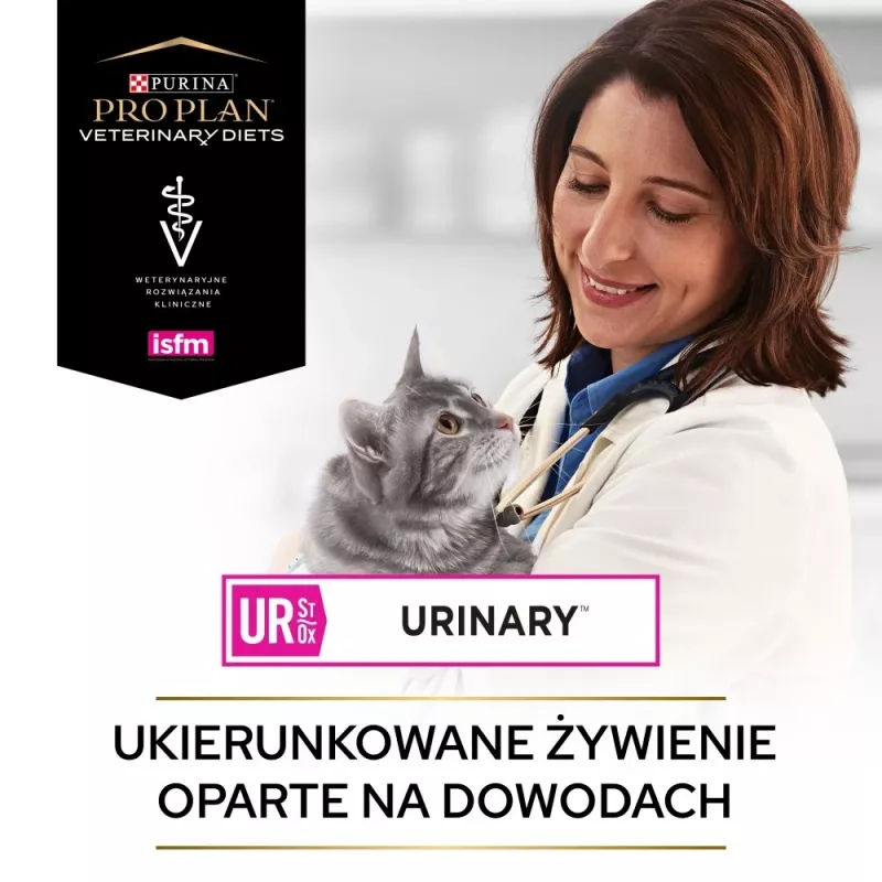 PURINA Pro Plan Veterinary Diets Feline UR St/Ox Urinary Dry Cat Food Chicken 1.5 kg