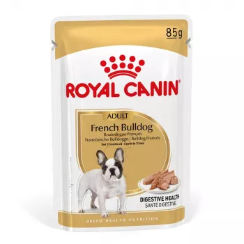 ROYAL CANIN French Bulldog Adult Digestive Health Loaf Box - Wet Dog Food - 12x85g