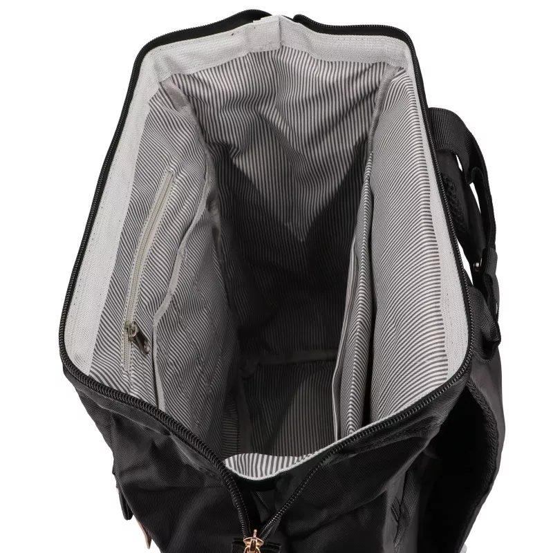 BLACK FOREST KM02 Cabin Travel Backpack 40x30x15 cm + Toiletry Bag Black