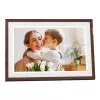 ARZOPA D10 10.1 inch Digital Frame (Dark Brown) - 1280x800 IPS Touchscreen, 32GB, Wi-Fi