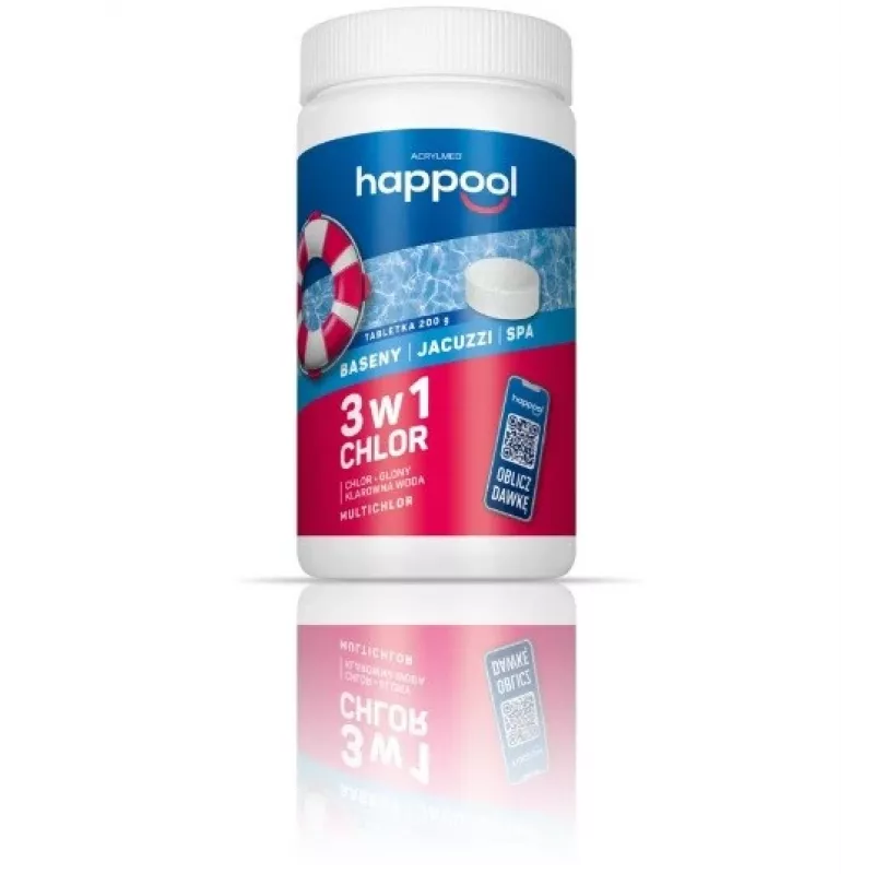 Acrylmed MULTICHLOR Multifunctional Chlorine Release Tablets 20 g - 1 kg