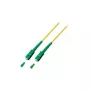 EFB Elektronik Simplex Jumper SC/APC-SC/APC 9/125 µm OS2 LSZH Yellow 3.0 mm 7.5 m