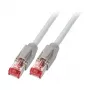 EFB-Elektronik RJ45 Patch Cable Cat.6A S/FTP LSZH Dätwyler 7702 TM21 Grey 10m