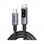 UGREEN Uno L509 100W USB-C to USB-C PD Fast Charging Cable LED 2m Black