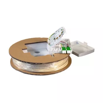 EFB Electronics FTTX Compact Box Pre-assembled 2xLC/APC Duplex G.657.A2 50m