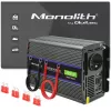 Qoltec Monolith 2000 MS Wave Voltage Converter 12V to 230V 1000/2000W USB
