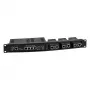 ALLNET 4-Port Gigabit LT-PoE 90W Unmanaged Switch with 19 inch 1HE Patch Panel