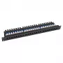 EFB-Elektronik ECOLAN Patch Panel UTP 24xRJ45 Cat.5e 19 inch 1U RAL 9005 Black