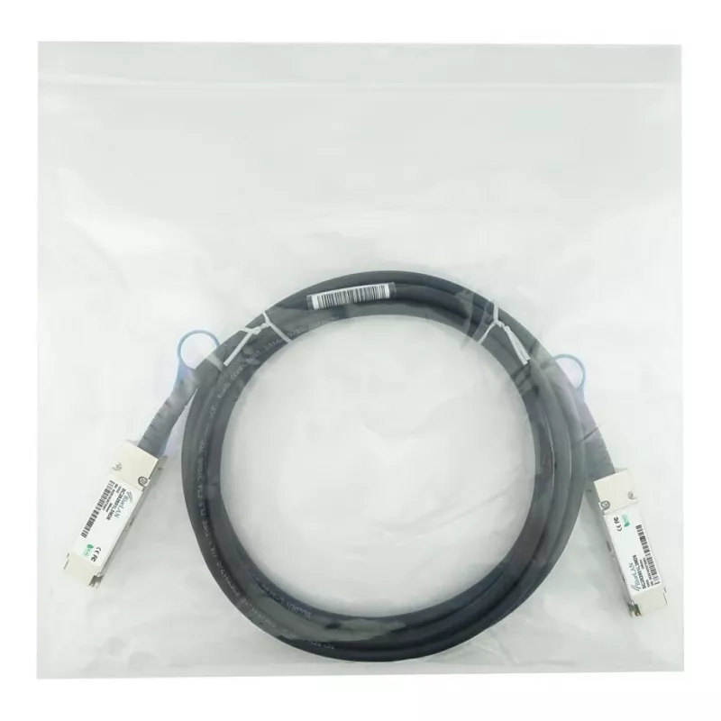 BlueLAN 10411-BL Compatible Extreme Networks QSFP28 Direct Attach Cable, 100GBASE-CR4, InfiniBand EDR, 30AWG, 1 Meter