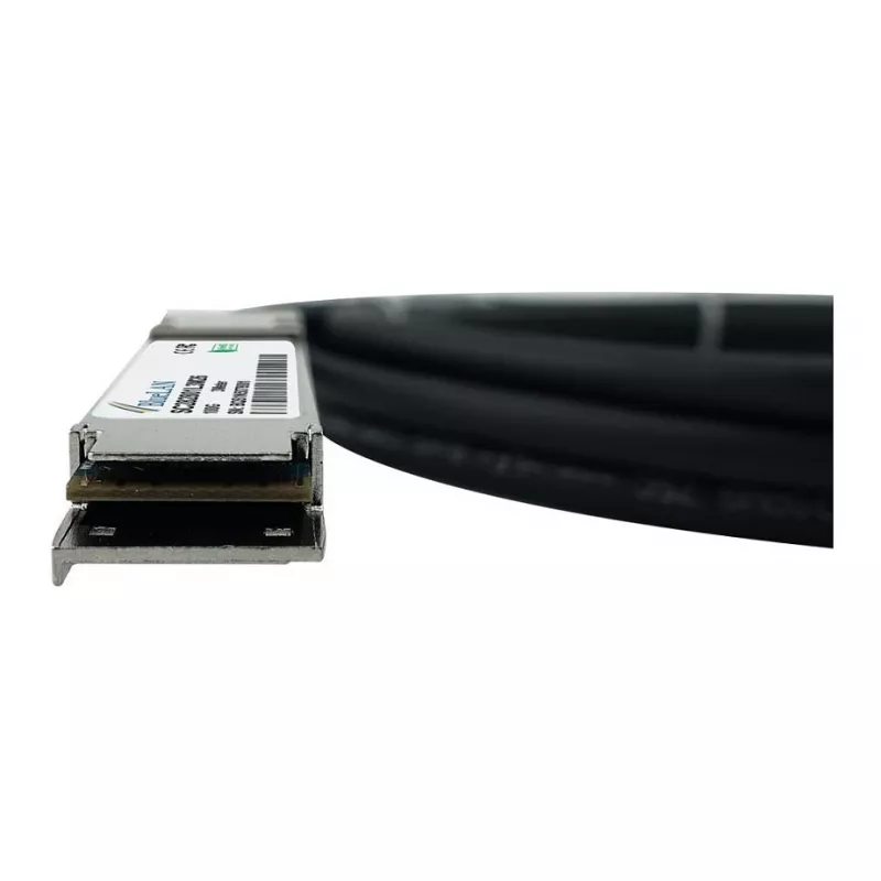 BLUELAN 10413-BL Compatible Extreme Networks QSFP28 Direct Attach Cable, 100GBASE-CR4, Infiniband EDR, 26AWG, 3m