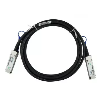 BLUELAN 10413-BL Compatible Extreme Networks QSFP28 Direct Attach Cable, 100GBASE-CR4, Infiniband EDR, 26AWG, 3m