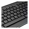 Targus AKM610FR Wireless Keyboard and Mouse Combo - Full Size - AZERTY - French Layout - Black