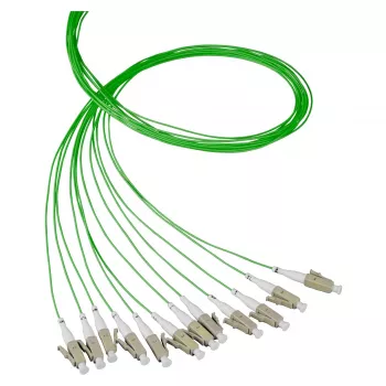 EFB-Elektronik Fiber Pigtail LC OM2 50/125µm Green 2m