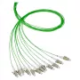 EFB-Elektronik Fiber Pigtail LC OM2 50/125µm Green 2m