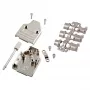 EFB-Elektronik E-MHDM35 15-K Full Metal D-Sub Hood 35° Silver 15-pin (29561.1)