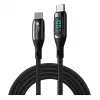 Good Connections USB 2.0 Charging and Data Cable 100W with Digital Display USB-C to USB-C 1m Black