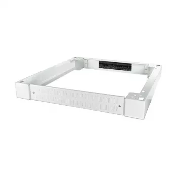 EFB Elektronik Universal Plinth 800 x 800 mm, Height 100 mm, Light Grey RAL 7035