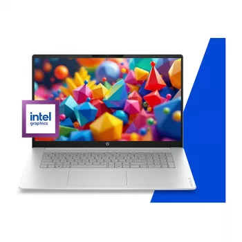 HP OmniBook 3 17-dk0132ng 17.3 inch FHD IPS, Intel Core 3 100U, 8GB RAM, 512GB SSD, Windows 11 Home