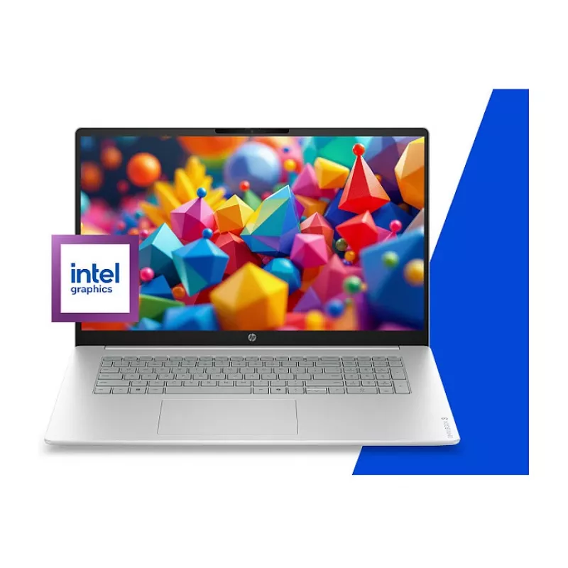 HP OmniBook 3 17-dk0132ng 17.3 inch FHD IPS, Intel Core 3 100U, 8GB RAM, 512GB SSD, Windows 11 Home