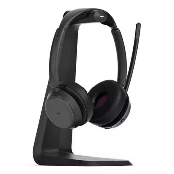 EPOS IMPACT 1000 MS UC ANC WL USB-C+A Stand On-Ear Bluetooth Headset with Charging Station CH 40 and USB-C BT Dongle BTD 900c
