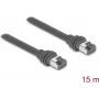 Delock RJ45 Patch Cable Cat.6 Compatible with Starlink Gen3 - 15 m Grey (90667)