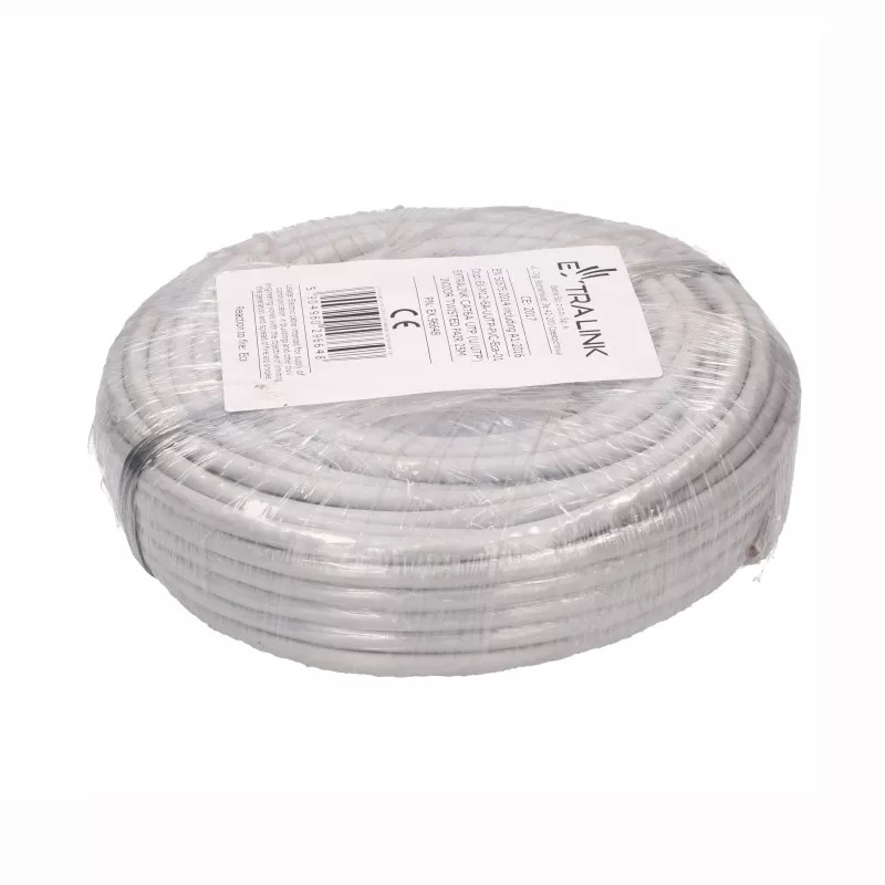 EXTRALINK CAT6A UTP (U/UTP) Indoor Twisted Pair Patch Cable 25m