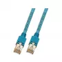 EFB-Elektronik RJ45 Patch Cable Cat.5e SF/UTP LSZH Draka UC300 TM11 Blue 2m
