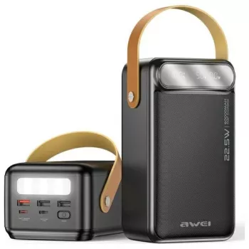 AWEI PowerBank P101K 60000mAh 22.5W Black