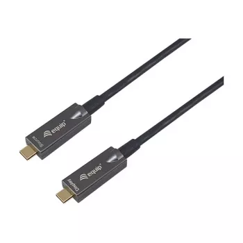 Equip USB-C 3.2 to USB-C Active Optical Cable 8K PD60W 5m Black