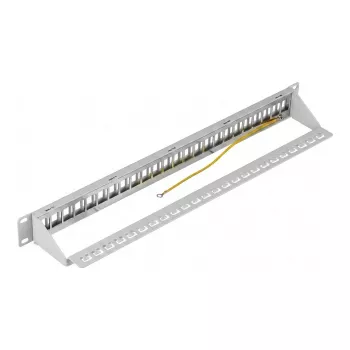 EFB Elektronik Retaining Panel for 19-inch / Wall Mounting of 24 x Connectors 37597.1