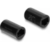 Delock RJ45 Female to Female Coupler Cat.6 Cylindrical Shape Black (90836)