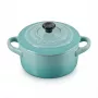 Le Creuset Stoneware Set of 4 Petite Casseroles 10x5cm Ocean
