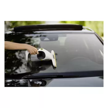 Kärcher WV 1 Compact Care Window Vacuum Cleaner, Lithium-Ion, 25 min Runtime, 100 ml Tank, Yellow/Black