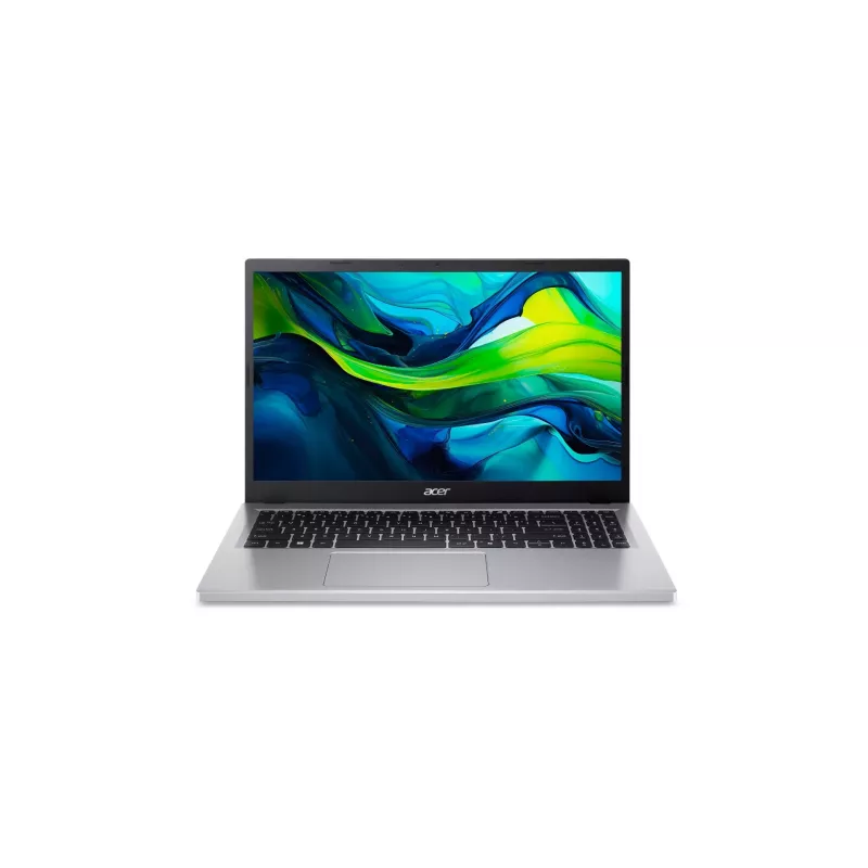 Acer Aspire Go 15 AG15-32P-39R2DX Laptop - Intel Core 3 N355, 15.6 inch FHD IPS, 8GB RAM, 128GB SSD + 256GB SSD, Windows 11 Home, Silver