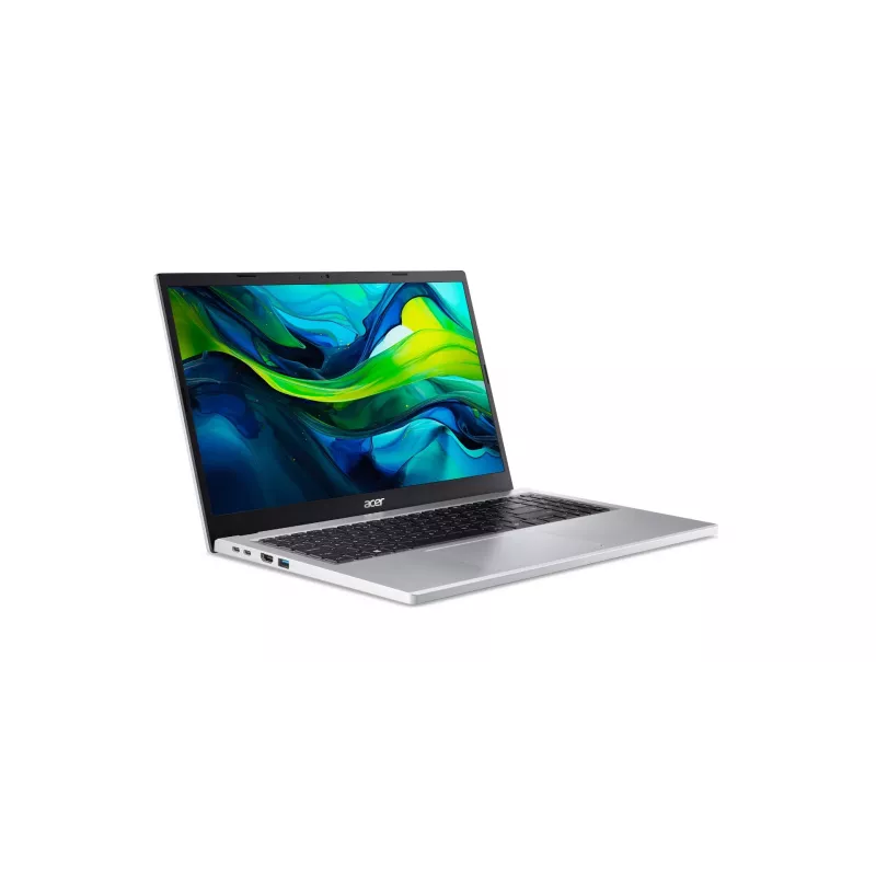 Acer Aspire Go 15 AG15-32P-39R2DX Laptop - Intel Core 3 N355, 15.6 inch FHD IPS, 8GB RAM, 128GB SSD + 256GB SSD, Windows 11 Home, Silver