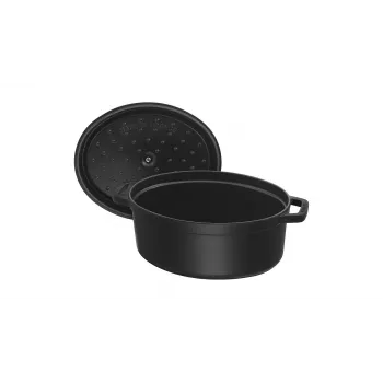 Staub 40509-322-0 Roasting Pan 6.7 L Cast Iron Black
