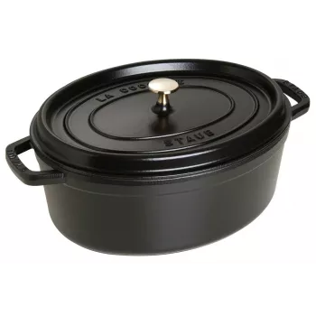Staub 40509-322-0 Roasting Pan 6.7 L Cast Iron Black