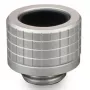Thermal Grizzly DeltaMate Fitting HT14, Nickel-plated Brass, G1/4 inch Thread, Push-in Straight Union for 14 mm Tube