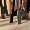 STANLEY Rack-horse Junior 2 pcs. Sawhorse Twin Pack, 360 kg Load Capacity, Foldable, Black/Yellow