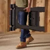 STANLEY Rack-horse Junior 2 pcs. Sawhorse Twin Pack, 360 kg Load Capacity, Foldable, Black/Yellow