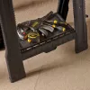 STANLEY Rack-horse Junior 2 pcs. Sawhorse Twin Pack, 360 kg Load Capacity, Foldable, Black/Yellow